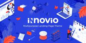 WordPress主题Innovio 1.7.1 多用途落地页单页网站WP主题