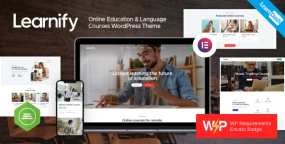 Learnify(v1.15.1)在线教育培训课程网WordPress主题