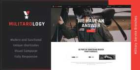 Militarology军事院校和征兵网站WordPress主题
