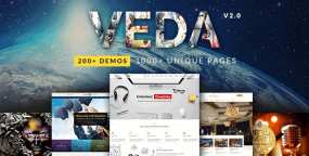 Adea汉化版V4.5|带200+演示企业建站WordPress主题