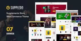 Supplero破解版v1.6.5|营养补剂和保健品购物网站WordPress主题