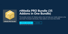 WordPress插件rtMedia PRO 4.6.7 全面的论坛社区网站媒体管理插件+35款扩展组件