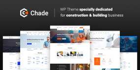 WordPress主题Chade 1.1.6 响应式建筑施工企业网站WP主题