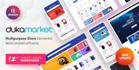 DukaMarket(v1.3.1)多商户百货购物商城WooCommerce主题