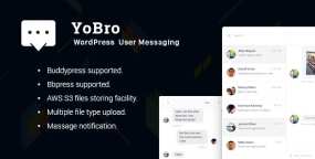 YoBro多用户站内私信私聊系统WordPress插件V2.4.1