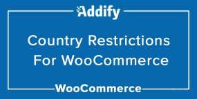 按国家限制购物功能WooCommerce Country Restrictions 1.1.1
