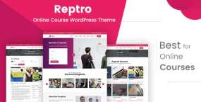 WordPress主题Repro 2.2 院校教育培训中心在线课程WP主题