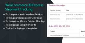 AliExpress Shipment Tracking速卖通订单物流跟踪WC插件V1.1.11