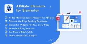 联盟推广页面元素插件Affiliate Elements for Elementor v1.0.0