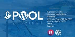 WordPress主题Pool 3.3.1 泳池清洁服务企业网站WP主题