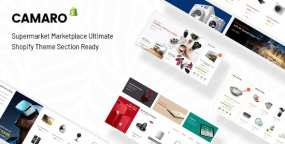 Shopify主题Camaro 2.0.1 箱包数码时装外贸商城Shopify模板