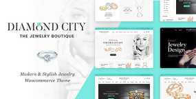 WordPress主题DiCi珠宝手表设计工匠和专卖店网站模板V1.2.1