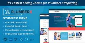 Plumber v10.4|水电工维修和建筑企业网站WordPress主题