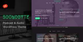 WordPress主题Soundbyte 3.8.1 响应式音频播客|有声读物网站WP主题