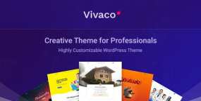 Vivaco多用途创意极简企业建站WordPress主题V1.8