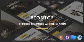 Bionick(v8.1.4)摄影师|设计师|插画家作品集WordPress主题