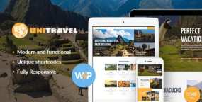 UniTravel(v1.4.3)响应式旅游机构网站WordPress主题