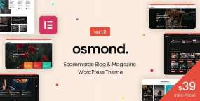 WordPress主题Osmond 1.3.1 电子商务新闻杂志博客网站WP主题