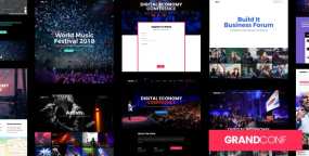 Grand Conference(v5.3)活动会议组织网站WordPress主题