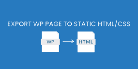 将WP页面导出为静态HTML网页WordPress插件ExpPage Pro v1.0.4 制作完整的离线网站