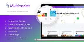 Multimarket多商户在线购物市场WooCommerce主题V1.1.8
