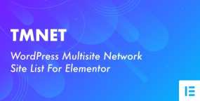 多站点站群网络列表Elementor插件TMNET 1.0.1