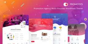 PromoSys多用途推广服务机构网站WordPress主题