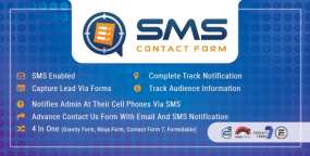 SMS短信联系表单WordPress插件SMS Contact Form 1.2.1 完美破解版