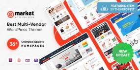 eMarket汉化版_多商户在线购物平台WooCommerce主题