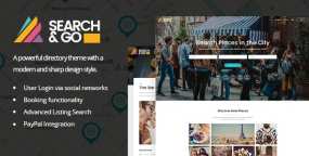 Search & Go 2.8.1 WordPress企业分类信息网站主题