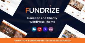 Fundrize响应式捐赠慈善机构网站WordPress主题