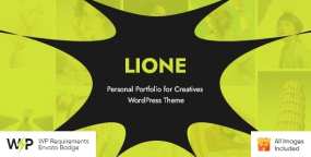 Lione WordPress主题_创意个人摄影设计作品集