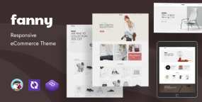 Prestashop主题Fanny 1.0 时装|服装|家具|家居装饰外贸电商Prestashop模板