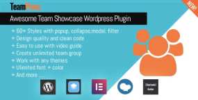 TeamPress(v1.6.2)团队展示宣传WordPress插件
