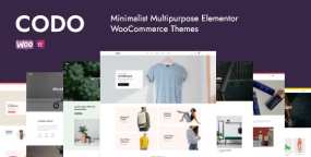 WordPress主题Codo 1.0.2 极简多用途外贸电商平台WooCommerce主题