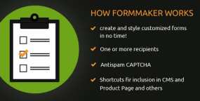 Prestashop插件Form Maker 1.3.43 自定义联系表单和产品表单Prestashop模块