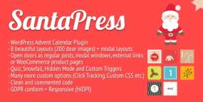 WordPress活动日历测验插件SantaPress汉化版V1.7.3