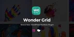 WordPress插件Wonder Grid 1.0.8 作品集布局定制WP插件