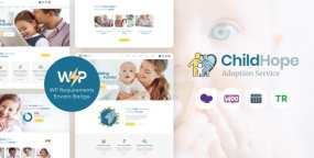 WordPress主题ChildHope儿童收养非营利慈善机构网站模板