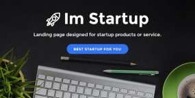 WordPress主题ImStartup 1.3.9 初创企业营销机构业务推广落地页WP主题