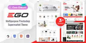 Prestashop主题Ego 1.0.0 多品类外贸电商平台Prestashop 1.7主题