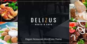 WordPress主题Delizus 1.1.1 咖啡馆和美食餐厅网站WP主题