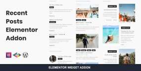 Recent Posts最新文章Elementor扩展插件 1.0.1