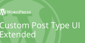 CPTUI Extended 1.14.1 自定义分类法管理WordPress插件