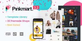 Pinkmart汉化版(v4.7.5)时装|化妆品|家具跨境电商WooCommerce主题