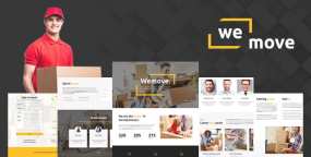 WordPress主题WeMove 1.5 搬家公司货运物流企业网站模板