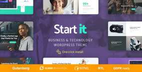 Start It高新技术初创企业网站模板V1.2.0