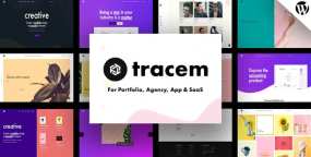 WordPress主题Tracem企业案例|个人作品集展示网站模板