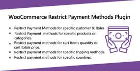 限制付款支付方式WooCommerce插件Restrict Payment Methods 1.0.3