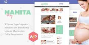 Mamita孕妇怀孕分娩故事日记博客WordPress主题V1.0.7